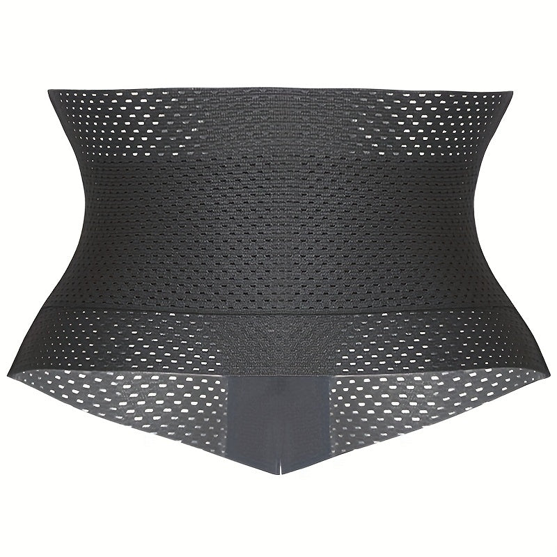 2 Layer Elastic Waist Training Belt Sports Fitness Waist Trainer