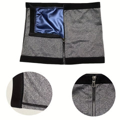 Waist Trainer Zipper Girdle Belt for Tummy Control