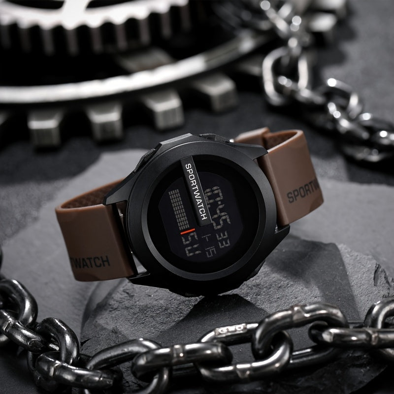 Men's Waterproof Sports Electronic Watch Outdoor Wrist Watch