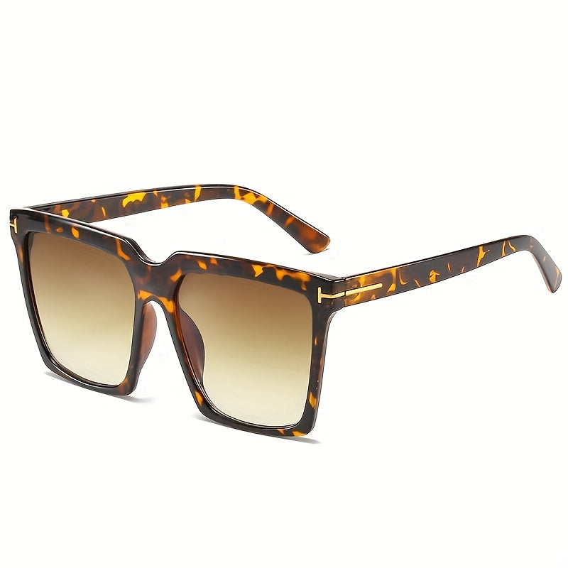 Large Square Sunglasses For Women Men Gradient Glasses UV400