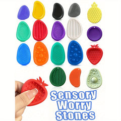 Textured Soft Fidget Toys for Anxiety Relief