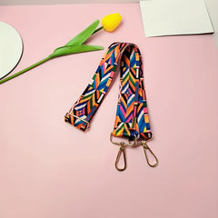 Colorful Pattern Wide Bag Strap Replacement Shoulder Bag