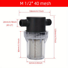 304 Stainless Steel Filter Screen 40 Mesh Water Pump Filter