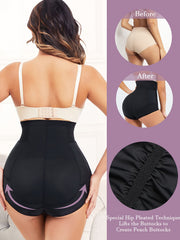 High Waist Zipper Panties Tummy Control Compression Shapewear