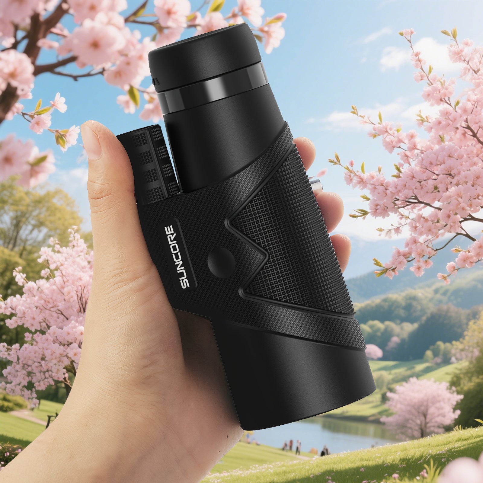 10X42 Monocular Binoculars High Magnification for Birdwatching Camping Hiking