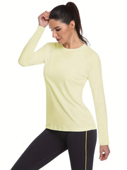 Women's UPF 50 Sun Protection Long Sleeve Outdoor T-Shirt