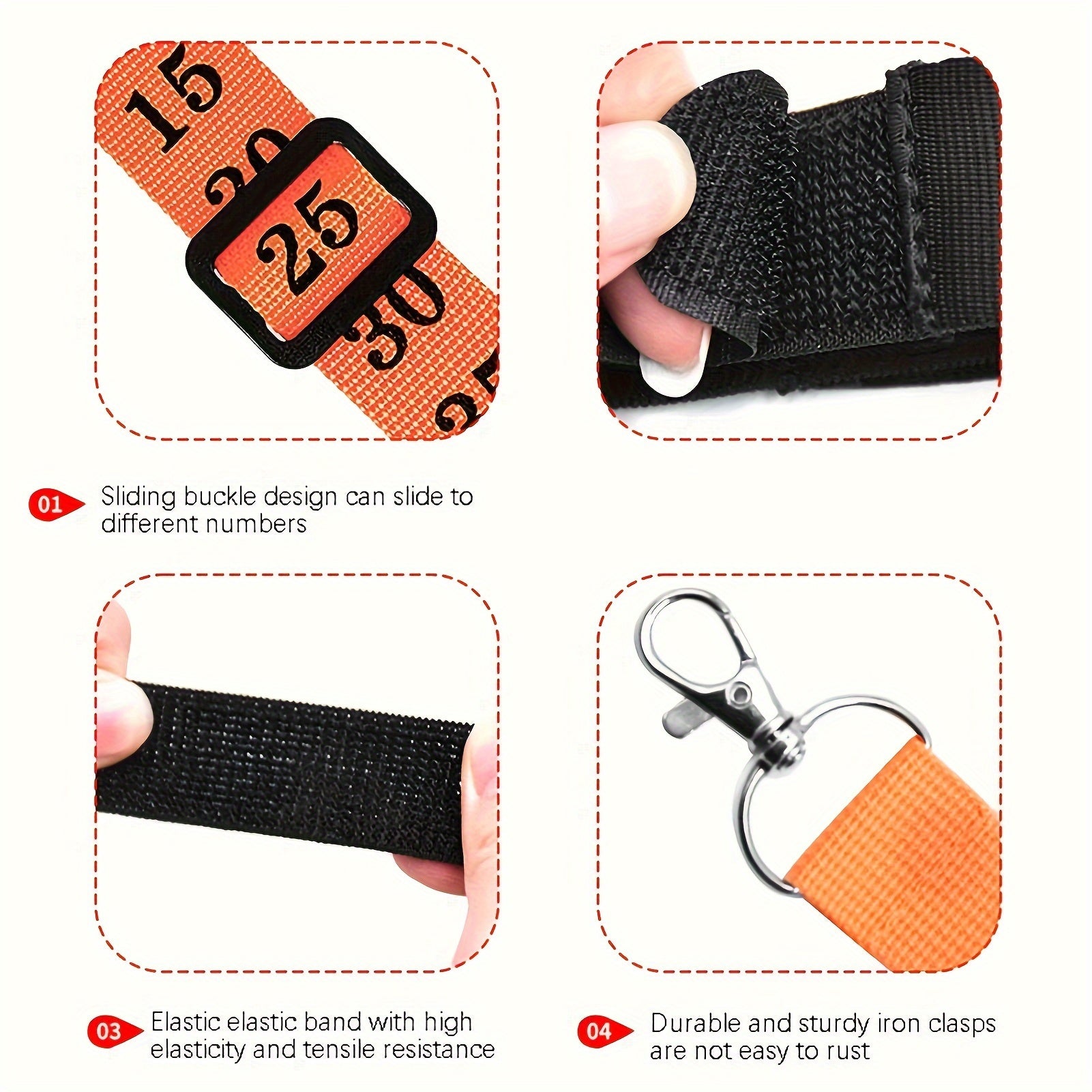 Professional Numbered Football Wristband Referees Gear