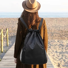 Waterproof Drawstring Backpack Large Capacity Travel Bag