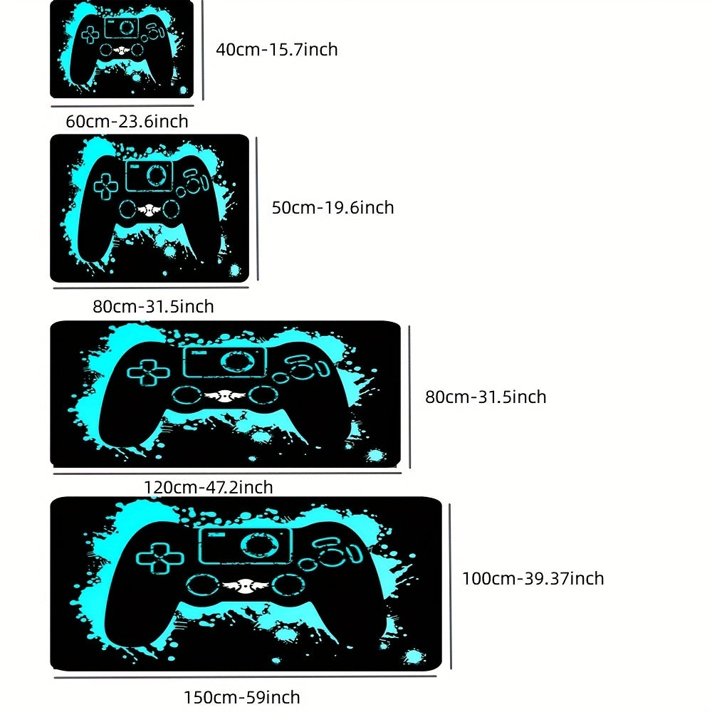 Non Slip Gamer Area Rug for Boys Bedroom Gaming Collection Carpet
