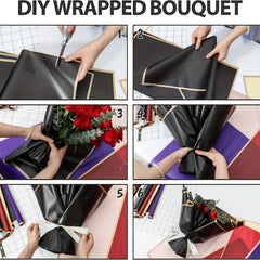Waterproof Flower Wrapping Paper Floral Bouquet Supplies Wedding Birthday Gift
