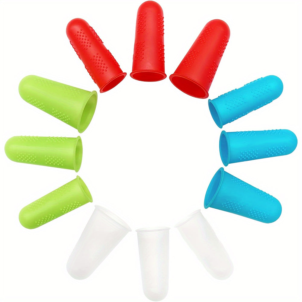 12pcs Silicone Finger Protectors for Hot Glue Gun