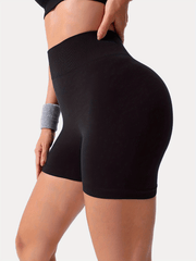 High Waisted Yoga Shorts for Running & Working Out