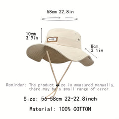 Luck Bucket Hats Sun Protection Wide Brim Hat Travel Hiking Outdoor Hats