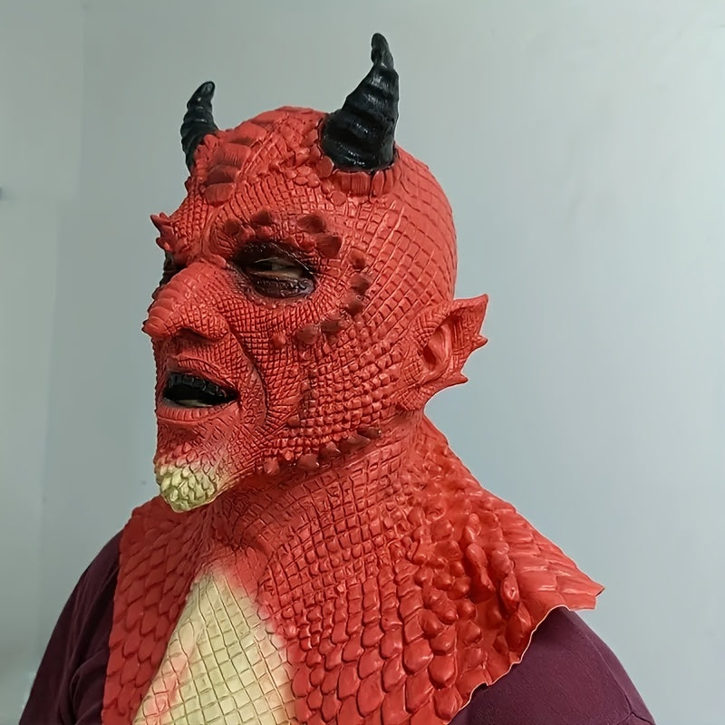 Latex Head Cover Ball Mask for Men