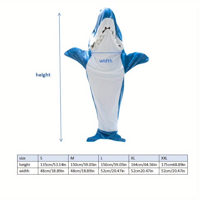 Shark Soft Sleeping Bag for Home and Outdoor Use