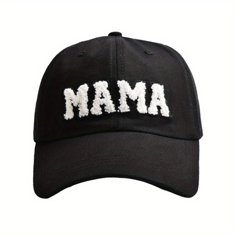 Leopard Camo MAMA Patch Baseball Cap Lightweight Dad Hat for Women