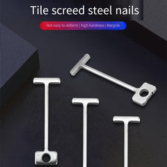 Tile Leveler Steel Needle Replaceable 304 Reinforced Steel Nail Leveler