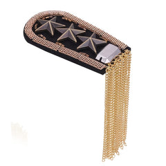 British Retro Fringe Epaulette PVC Shoulder Decoration