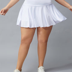 Tennis Pleated Skort Medium Solid Fitness