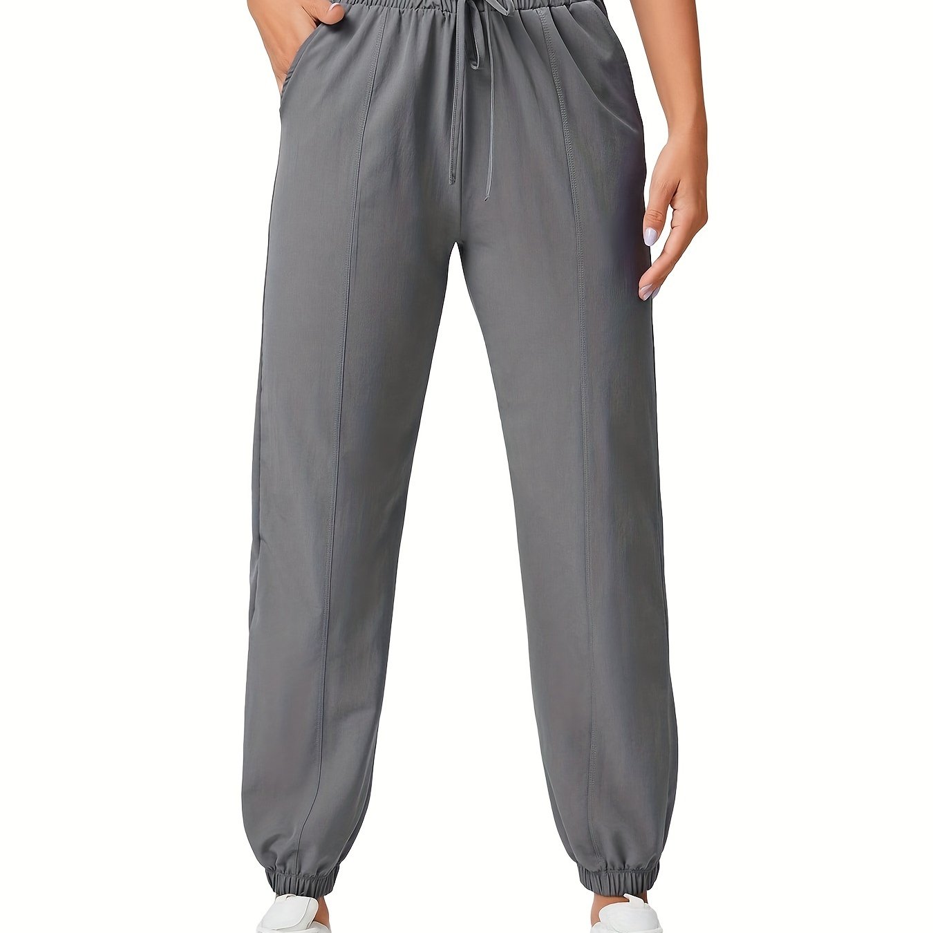 Quick Dry Casual Sweatpants Jogger Running Pants Women's Athleisure