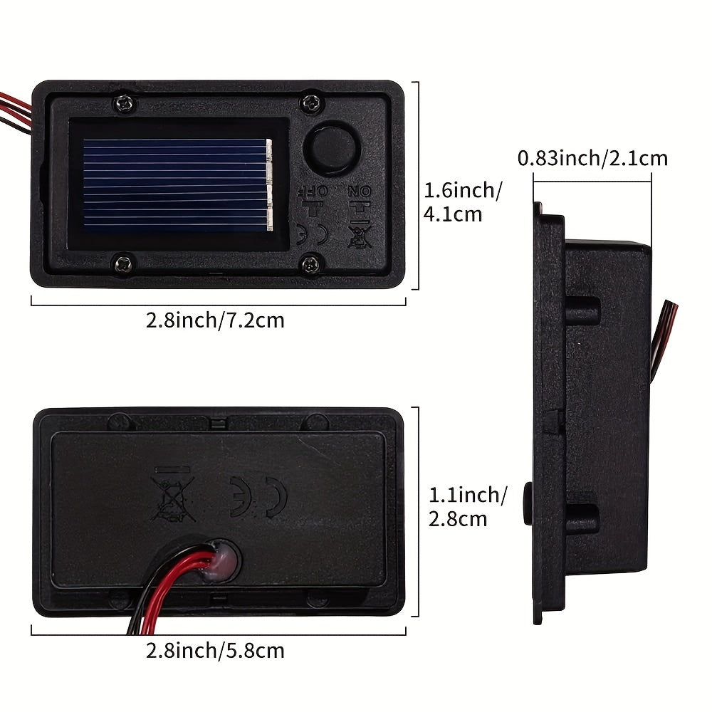 Solar Lights Replacement Top For Lanterns Waterproof Round Solar Lanterns