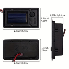 Solar Lights Replacement Top For Lanterns Waterproof Round Solar Lanterns
