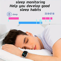Smart Sports Watch Health Monitoring Message Reminder Music Control IOS Android