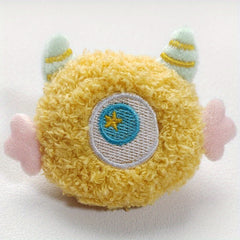 Cute Plush Monster Brooch for Girls