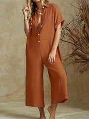 Casual Jumpsuit Wide Leg Jumpsuit