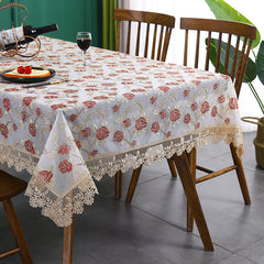 Lace Embroidery Table Cloth for Home Weddings and Parties