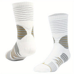 Breathable Basketball Socks, 1 Pair, Mid calf, Independent Packaging