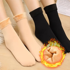 5 Pairs Velvet Thick Snow Socks Warm Floor Winter Thermal Socks