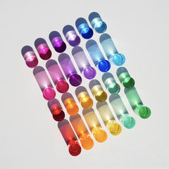Acrylic Colorful Building Blocks Set