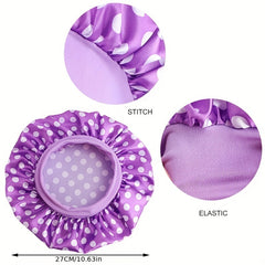 Kids Sleeping Bonnet Hat for Long Hair