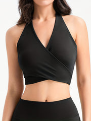 Comfy & Breathable Halter Wireless Bra - Women's Lingerie