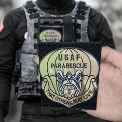 Airborne Series Patch Embroidered Morale Patches w/ Hook And Loop Fasteners
