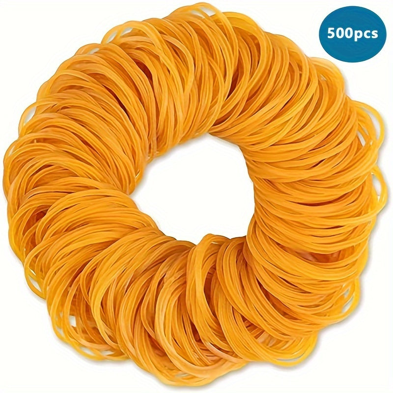 500-1000 Rubber Bands Set, Retractable Bands for Home/Office