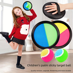 Sticky Ball Game Set with Suction Cup - Interactive Throw and Catch Toy