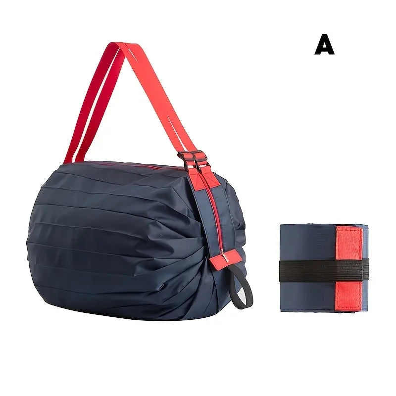 Foldable Canvas Shopping Bag for Grocery and Supermarket Trips