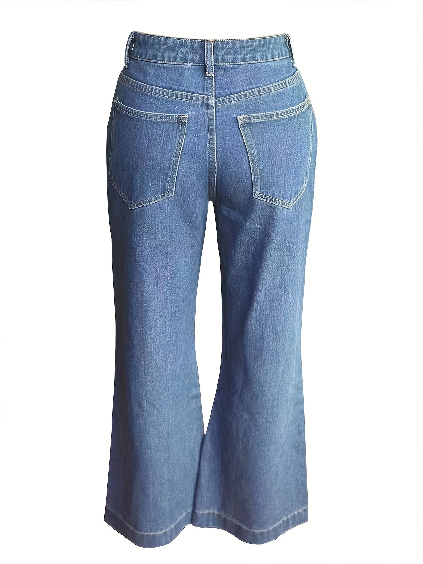 Flare Jeans Wide Legs Bell Bottom Women's Denim Jeans