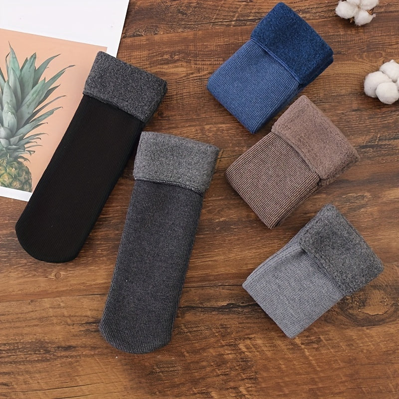 Thickened Thermal Socks For Men Women Autumn & Winter Indoor Socks