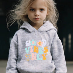 Letter & Flower Print Girls Outfits for Sports Spring Fall