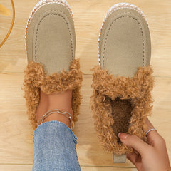 Women's Casual Thickened Warm Snow Shoes with Comfortable Bottom