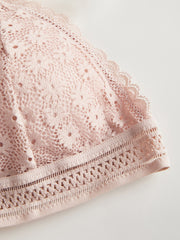 3pcs Lace Bralettes Romantic & Comfy Trim Bra Women's Lingerie