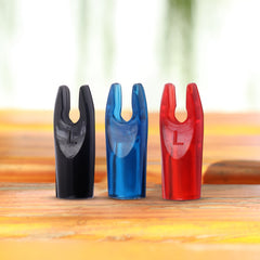 12pcs DIY Arrow Nock For 0.244in 6.2mm ID Shaft Archery Accessory