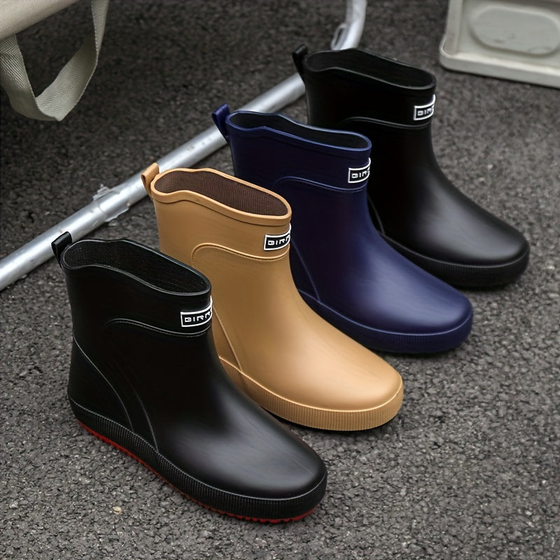 Women's Waterproof Rubber Rain Boots Non slip Work Boots For Outdoor