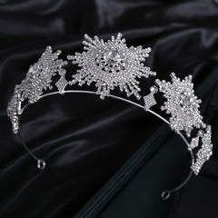 Crystal Rhinestone Bridal Crown Wedding Tiara