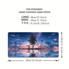 Large Animation Game Mouse Pad Non-slip Rubber Waterproof Keyboard Desktop Pad