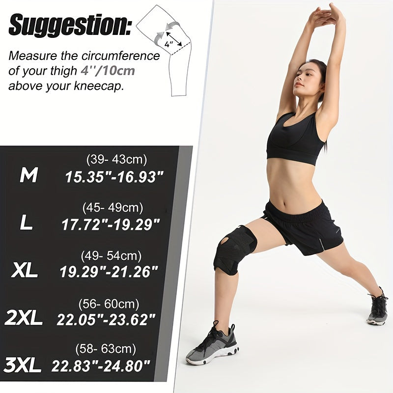 Adjustable Breathable Meniscus Knee Pads - Size Up for Outdoor Activities