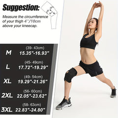 Adjustable Breathable Meniscus Knee Pads - Size Up for Outdoor Activities